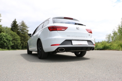 Seat Leon 5F ST - Einzelradaufhängung Závěrečný tlumič výfuku pravý/l FOX SE042074-467