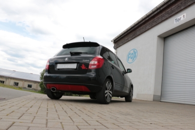Škoda Fabia RS 5J Limousine koncový tlumič - 140x90 typ 25 FOX SK050031-751