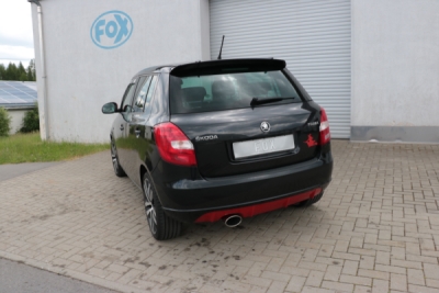 Škoda Fabia RS 5J Limousine koncový tlumič - 140x90 typ 25 FOX SK050031-751