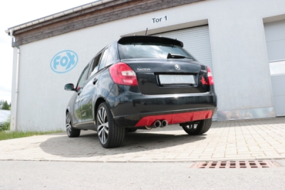 Škoda Fabia RS 5J Limuzína koncový tlumič - 2x76 typ 25 FOX SK050031-288