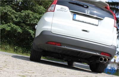 FOX Nerezový výfuk | Zadní tlumič - Honda CR-V IV (RE), 2.2 i-DTEC, 2012-0, HO103002-292