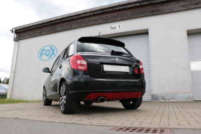 Škoda Fabia RS 5J Limousine koncový tlumič - 140x90 typ 25 FOX SK050031-751
