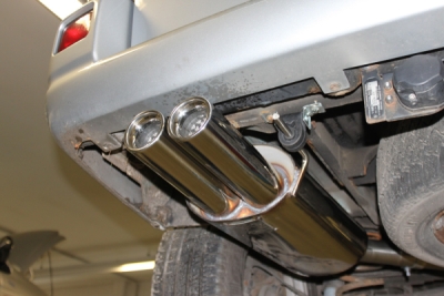 FOX Nerezový výfuk | Zadní tlumič - Volkswagen Transporter T4 (70/7D), 2.8 VR6, 1990-2003, VW130042-070