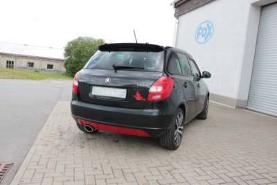Škoda Fabia RS 5J Limousine koncový tlumič - 160x90 typ 38 FOX SK050031-467