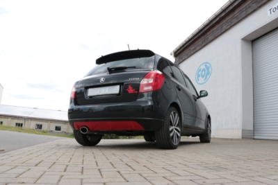 Škoda Fabia RS 5J Limousine koncový tlumič - 160x90 typ 38 FOX SK050031-467
