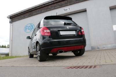 Škoda Fabia RS 5J Limousine koncový tlumič - 160x90 typ 38 FOX SK050031-467