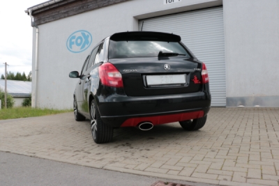 Škoda Fabia RS 5J Limousine koncový tlumič - 160x90 typ 38 FOX SK050031-467