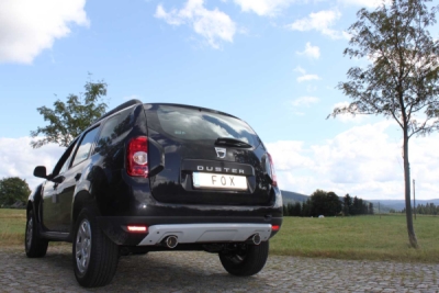 FOX Nerezový výfuk | Zadní tlumič - Dacia Duster, 1.6 16V, 2012-0, DC030041-051
