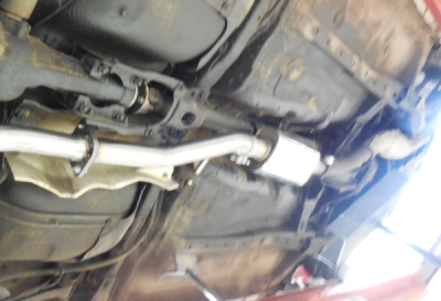 FOX Nerezový výfuk | Přední tlumič - Subaru Forester (SG), 2.0, 2002-0, SU051000-VSD