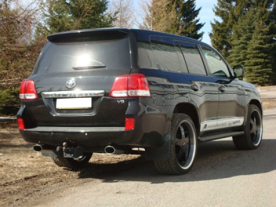 FOX Nerezový výfuk | Zadní tlumič - Toyota Land Cruiser (J20), 4.5D, 2007-0, TO054003-751