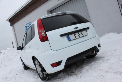 FOX Nerezový výfuk | Zadní tlumič - Ford Fiesta V, 1.4 16V, 2001-2008, FO012021-091