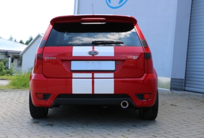 FOX Nerezový výfuk | Zadní tlumič - Ford Fiesta V, ST150, 2005-2008, FO012001-071