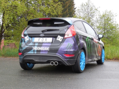 FOX Nerezový výfuk | Zadní tlumič - Ford Fiesta VI , 1.6 ST, 2008-0, FO013021-052