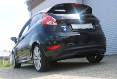 FOX Nerezový výfuk | Zadní tlumič - Ford Fiesta VI , 1.6 TDCi, 2008-0, FO013011-671E