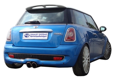 FOX Nerezový výfuk | Zadní tlumič - Mini Cooper S (R56) , Cooper S, 2006-2013, MN021002-132