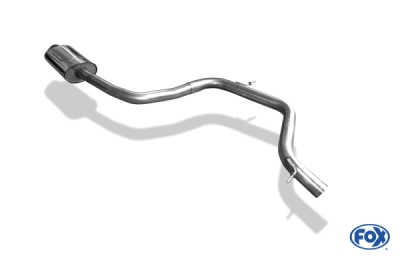 FOX Nerezový výfuk | Zadní tlumič - Ford Mondeo IV, 2.5, 2007-2014, FO042000-VSD