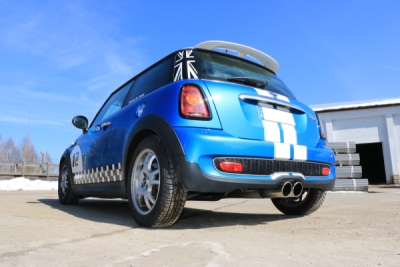 FOX Nerezový výfuk | Zadní tlumič - Mini Cooper S (R56) , Cooper S, 2006-2013, MN021002-134