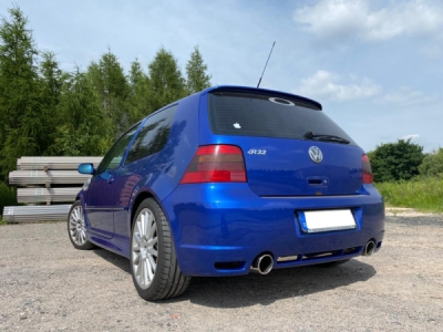 Výstupní tlumič výfuku VW Golf IV R32 pravý/levý - 1x100 typ 1 FOX VW053175-133