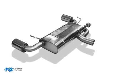 Výstupní tlumič výfuku VW Golf IV R32 pravý/levý - 1x100 typ 2 FOX VW053175-273