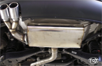 FOX Nerezový výfuk | Zadní tlumič - Volkswagen Golf V, 2.0 TDi, 2003-2009, VW054027-148