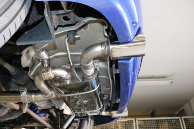 Výstupní tlumič výfuku VW Golf IV R32 pravý/levý - 1x100 typ 2 FOX VW053175-273