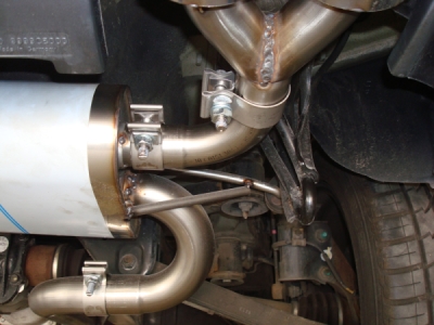 FOX Nerezový výfuk | Zadní tlumič - Hyundai Tucson (JM), 2.7, 2004-2010, HY150005-052