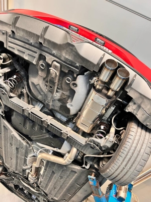 Hyundai I20 N - BC3 Závěrečný tlumič - 2x90 typ 14 s barvou FOX HY182002-092C
