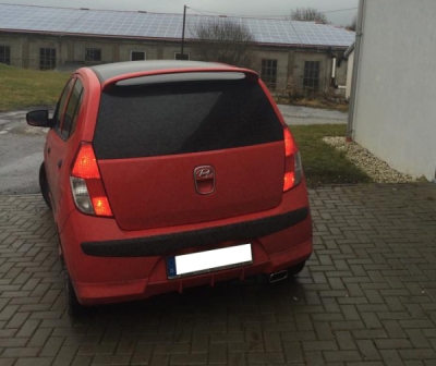 FOX Nerezový výfuk | Zadní tlumič - Hyundai i10, 1.1, 2007-2011, HY190001-671