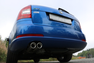 FOX Nerezový výfuk | Zadní tlumič - Skoda Octavia (1Z), 2.0 TDi, 2004-0, SK061062-148