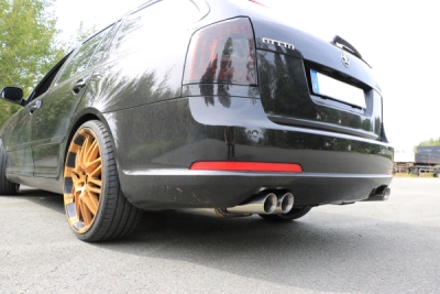 Škoda Octavia Typ 1Z RS inkl. Facelift koncový tlumič výfuku vpravo/ FOX SK061023-288