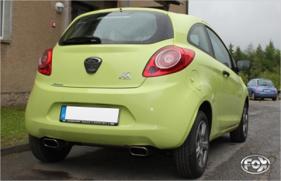 FOX Nerezový výfuk | Zadní tlumič - Ford Ka (RU), 1.3 TDCi, 2009-0, FO051012-595