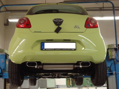 FOX Nerezový výfuk | Zadní tlumič - Ford Ka (RU), 1.3 TDCi, 2009-0, FO051012-595