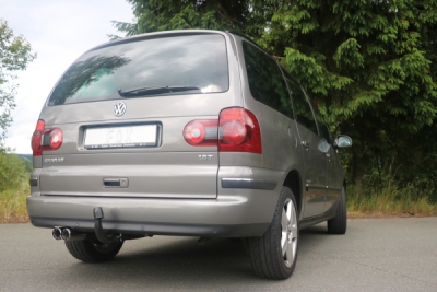 FOX Nerezový výfuk | Zadní tlumič - Volkswagen Sharan (7M), 2.8 V6, 1995-2010, FO080022-764