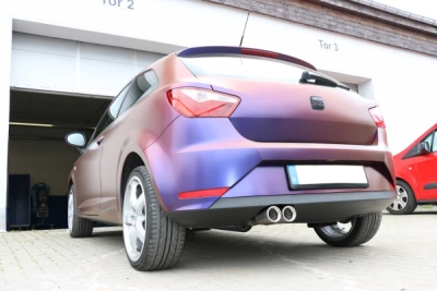 Seat Ibiza 6J koncový tlumič - 2x76 typ 13 FOX SE023001-068