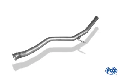FOX Nerezový výfuk | Přední tlumič - Peugeot 206, 2.0 S16, 1998-2012, PE021040-VER