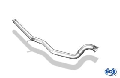 FOX Nerezový výfuk | Přední tlumič - Peugeot 206, 2.0 RC, 1998-2012, PE021080-VER