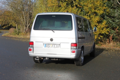 FOX Nerezový výfuk | Zadní tlumič - Volkswagen Transporter T4 (70/7D), 2.8 VR6, 1990-2003, VW130101-597