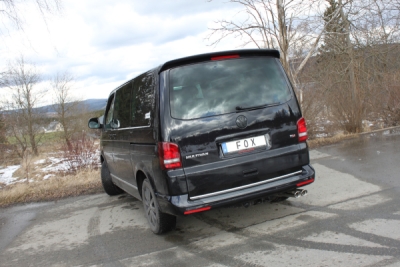 FOX Nerezový výfuk | Zadní tlumič - Volkswagen Transporter T5/T6 (7H/7J), 3.2 V6, 2003-0, VW131022-364