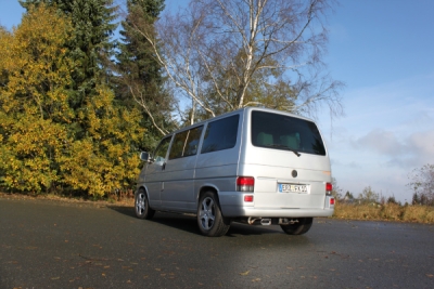 FOX Nerezový výfuk | Zadní tlumič - Volkswagen Transporter T4 (70/7D), 2.8 VR6, 1990-2003, VW130101-597