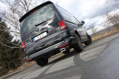 FOX Nerezový výfuk | Zadní tlumič - Volkswagen Transporter T5/T6 (7H/7J), 3.2 V6, 2003-0, VW131022-597