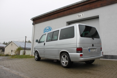 FOX Nerezový výfuk | Zadní a přední tlumič - Volkswagen Transporter T4 (70/7D), 2.5 TDi, 1990-2003, VW130121-466
