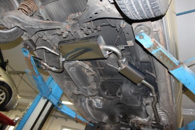FOX Nerezový výfuk | Zadní a přední tlumič - Volkswagen Transporter T4 (70/7D), 2.5 TDi, 1990-2003, VW130121-466