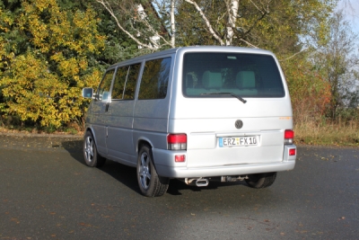 FOX Nerezový výfuk | Zadní tlumič - Volkswagen Transporter T4 (70/7D), 2.8 VR6, 1990-2003, VW130101-597
