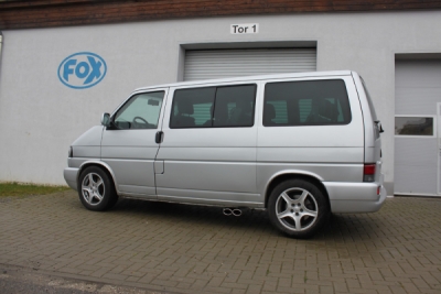 FOX Nerezový výfuk | Zadní a přední tlumič - Volkswagen Transporter T4 (70/7D), 2.5 TDi, 1990-2003, VW130121-466