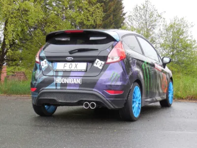 Fiesta VII ST200 koncový tlumič - 2x90 Typ 12 FOX FO013051-052