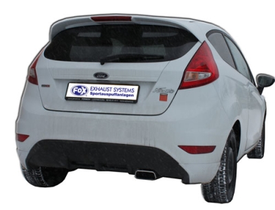 FOX Nerezový výfuk | Zadní tlumič - Ford Fiesta VI , 1.4, 2008-0, FO013031-671