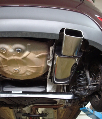 FOX Nerezový výfuk | Zadní tlumič - Ford Fiesta VI , 1.4, 2008-0, FO013031-671