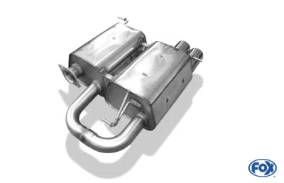 FOX Nerezový výfuk | Zadní tlumič - BMW 3-Series (E90/E91/E92/E93), 320i, 2005-2013, BM023002-068