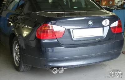 FOX Nerezový výfuk | Zadní tlumič - BMW 3-Series (E90/E91/E92/E93), 320i, 2005-2013, BM023002-068