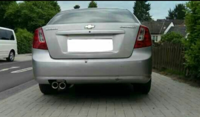 FOX Nerezový výfuk | Zadní tlumič - Daewoo Lacetti, 1.8, 2003-2011, DE010022-070